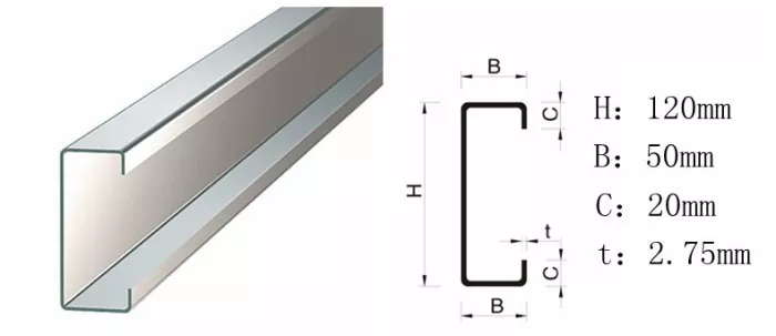 Nella costruzione di magazzini in acciaio con struttura a portale, è opportuno utilizzare come arcarecci l'acciaio a forma di C o l'acciaio a forma di Z?