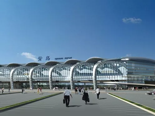 Terminal aeroportuale con struttura in acciaio Terminal aeroportuale con struttura in acciaio