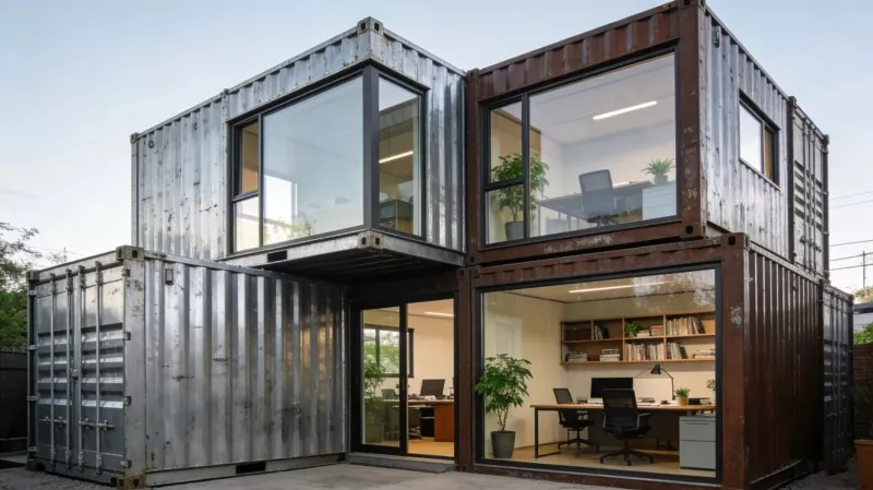 Ufficio domestico containerizzato