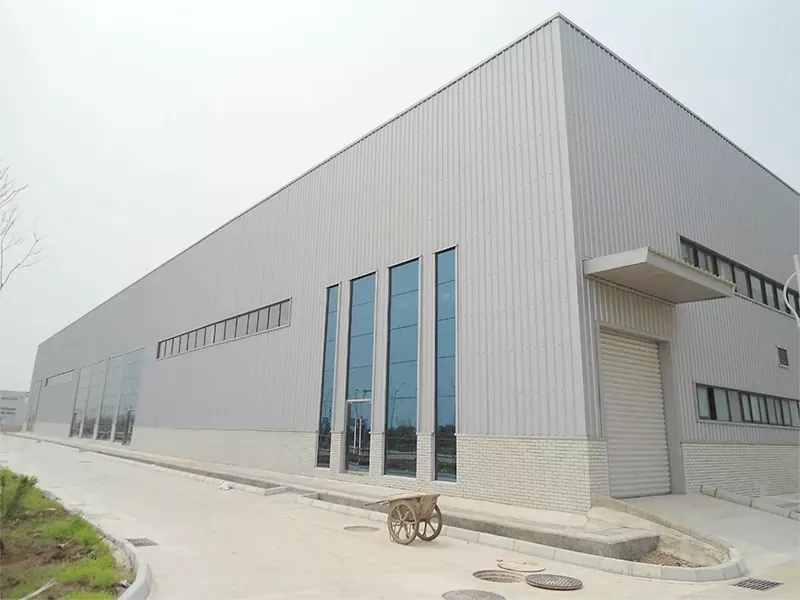 Magazzino ecologico e durevole di strutture in acciaio