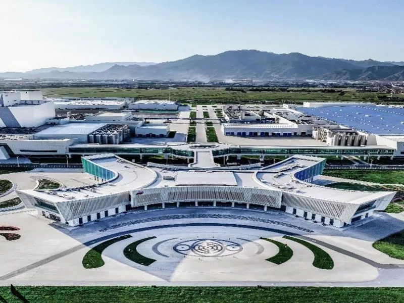 Edificio prefabbricato ecologico per magazzini in metallo