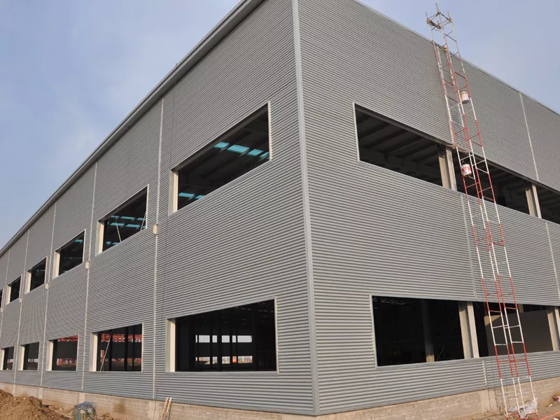 Edificio prefabbricato per magazzini in metallo