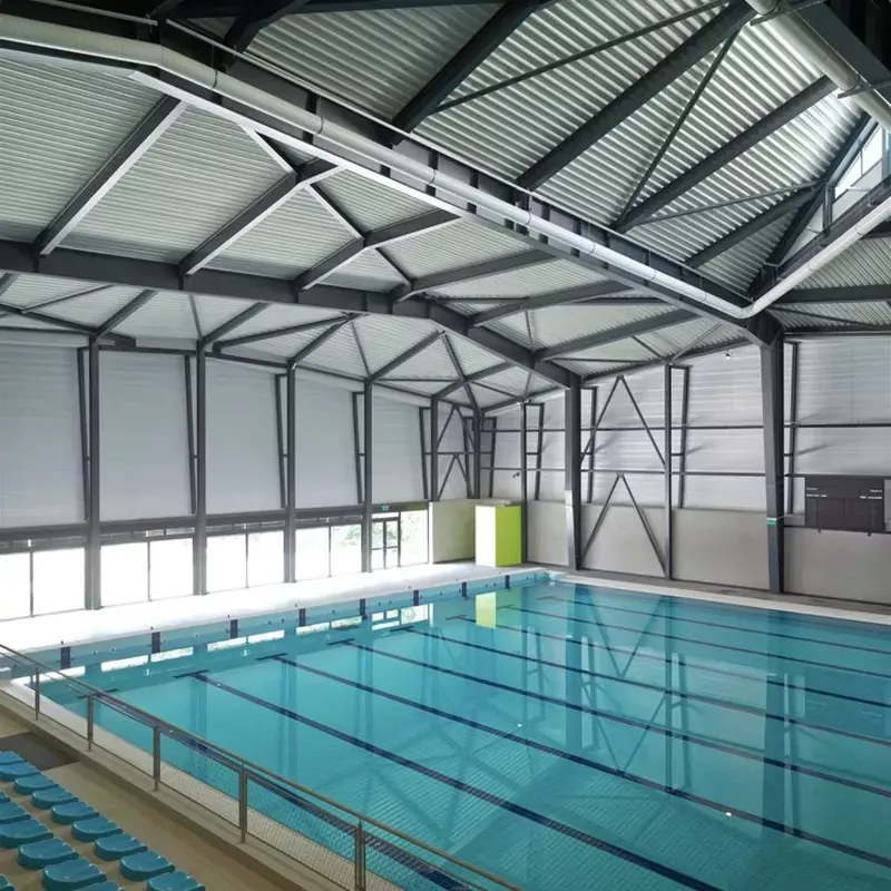 Palazzetto dello sport prefabbricato in acciaio veloce Palazzetto dello sport prefabbricato in acciaio veloce