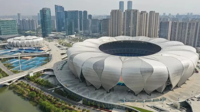 Stadio sportivo prefabbricato a forma speciale