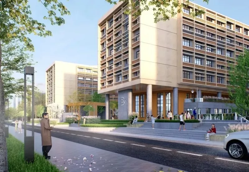 Edificio studentesco per lo scambio internazionale di strutture in acciaio