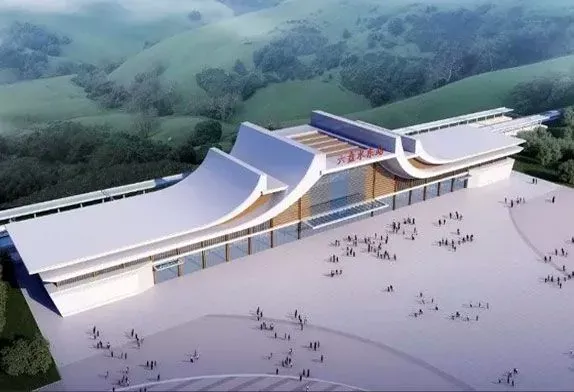 Stazione con telaio in acciaio Costruzione in acciaio