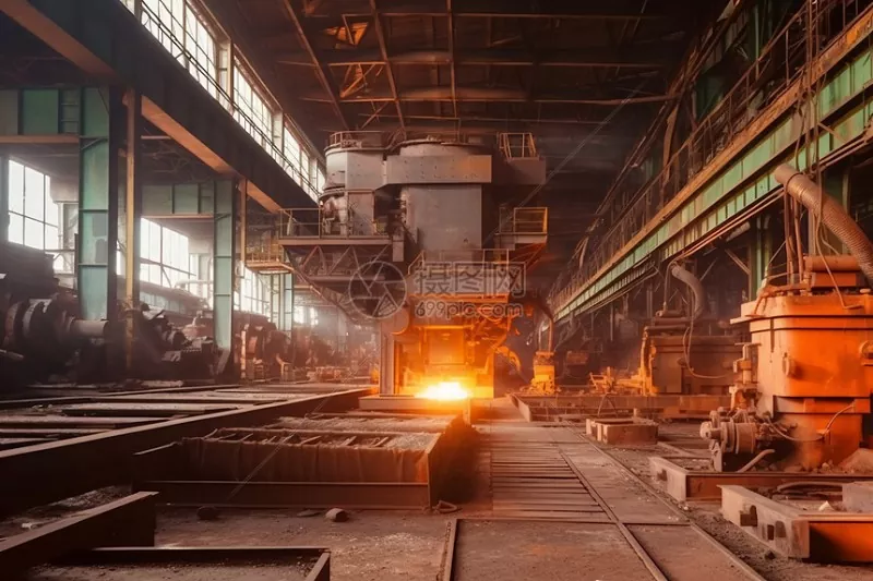 Costruzione di fabbriche metallurgiche con struttura in acciaio