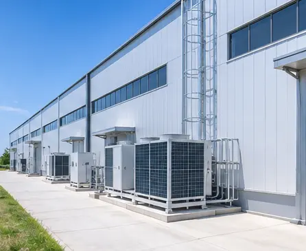Costruzione di officine per la produzione di semiconduttori con struttura in acciaio