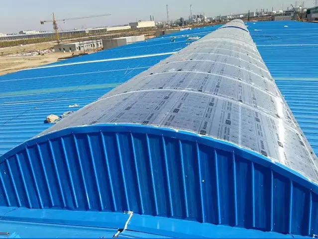 Edificio del sistema di ventilazione in acciaio Edificio del sistema di ventilazione in acciaio